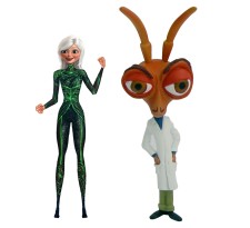 Monsters Vs Aliens Mini Figure 2-Pack B